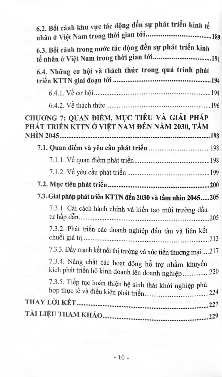 Sách Chuyên Khảo Kinh Tế Tư Nhân Tại Việt Nam Hiện Trạng và Định Hướng Phát Triển