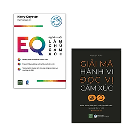 Combo 2 cuốn: EQ - Nghệ Thuật Làm Chủ Cảm Xúc + Giải Mã Hành Vi Đọc Vị Cảm Xúc