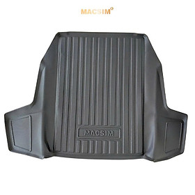 Thảm lót cốp xe ô tô (qd) BMW 5 series 2024-2025  nhãn hiệu Macsim chất liệu TPV cao cấp màu đen