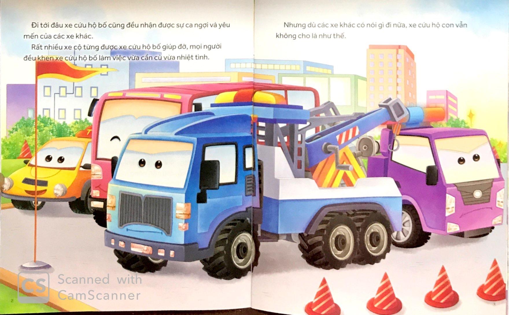 Những Chiếc Xe Hiệp Sĩ: Một Ngày Của Xe Cứu Hộ (Tái Bản 2019)