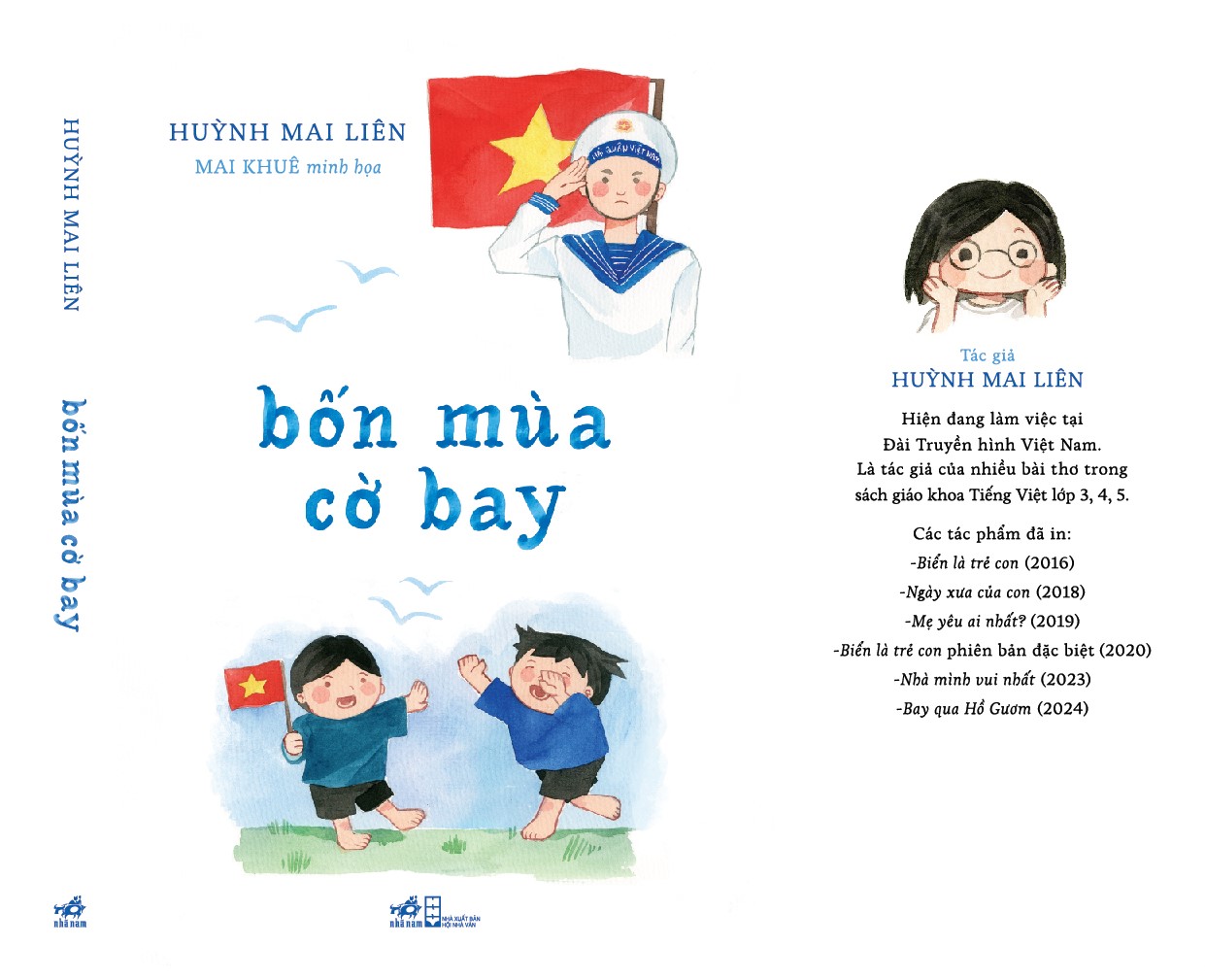 Sách - bốn mùa cờ bay (Huỳnh Mai Liên) (Nhã Nam Official)