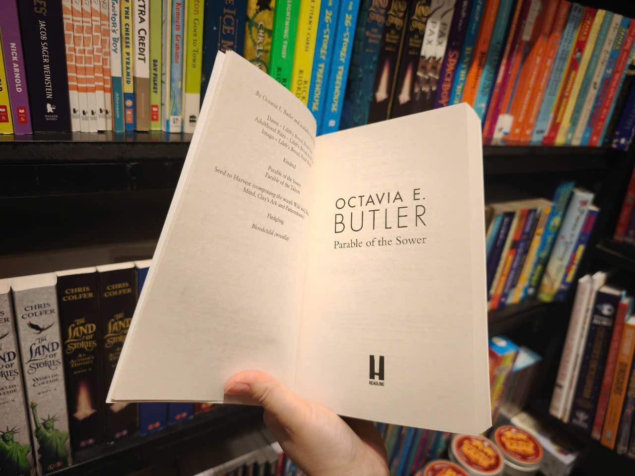 Sách - Parable of the Sower by Octavia E. Butler - The New York Times bestseller - Fiction/Novel in english