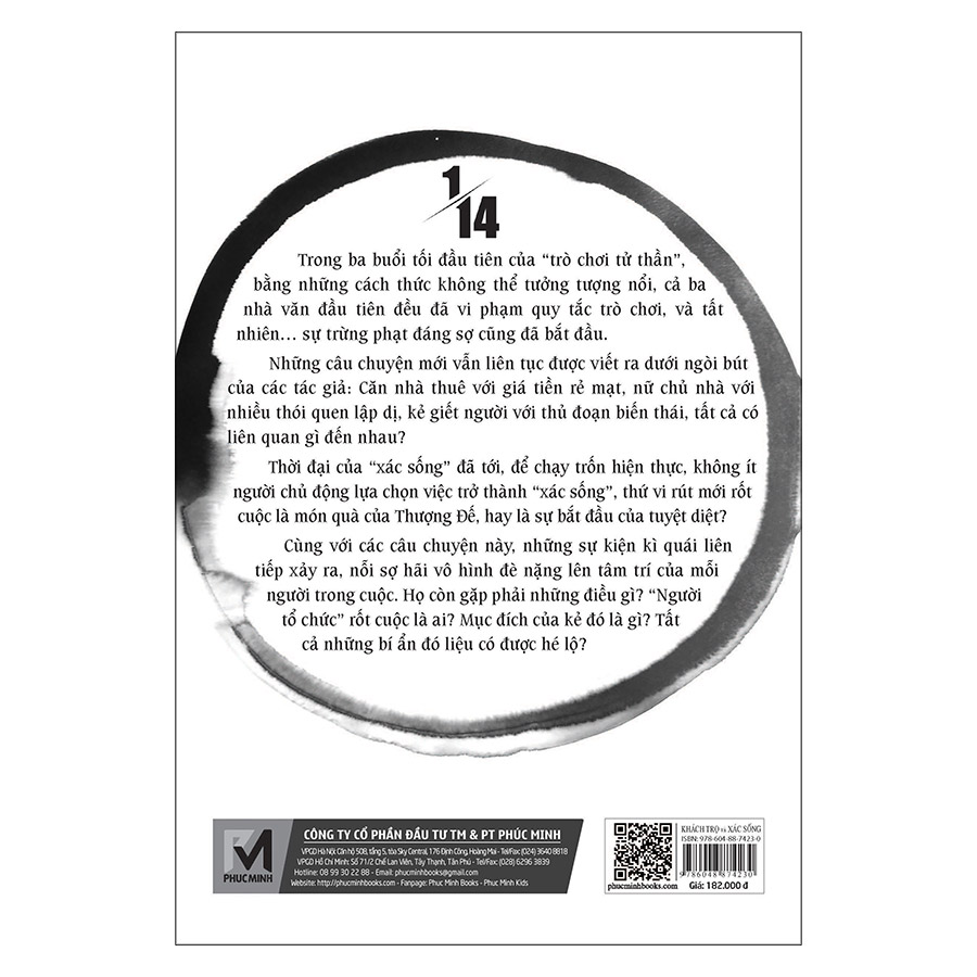 Tiểu Thuyết Trinh Thám 1/14 - Tập 2 - Khách Trọ Và Xác Sống (Tái Bản)