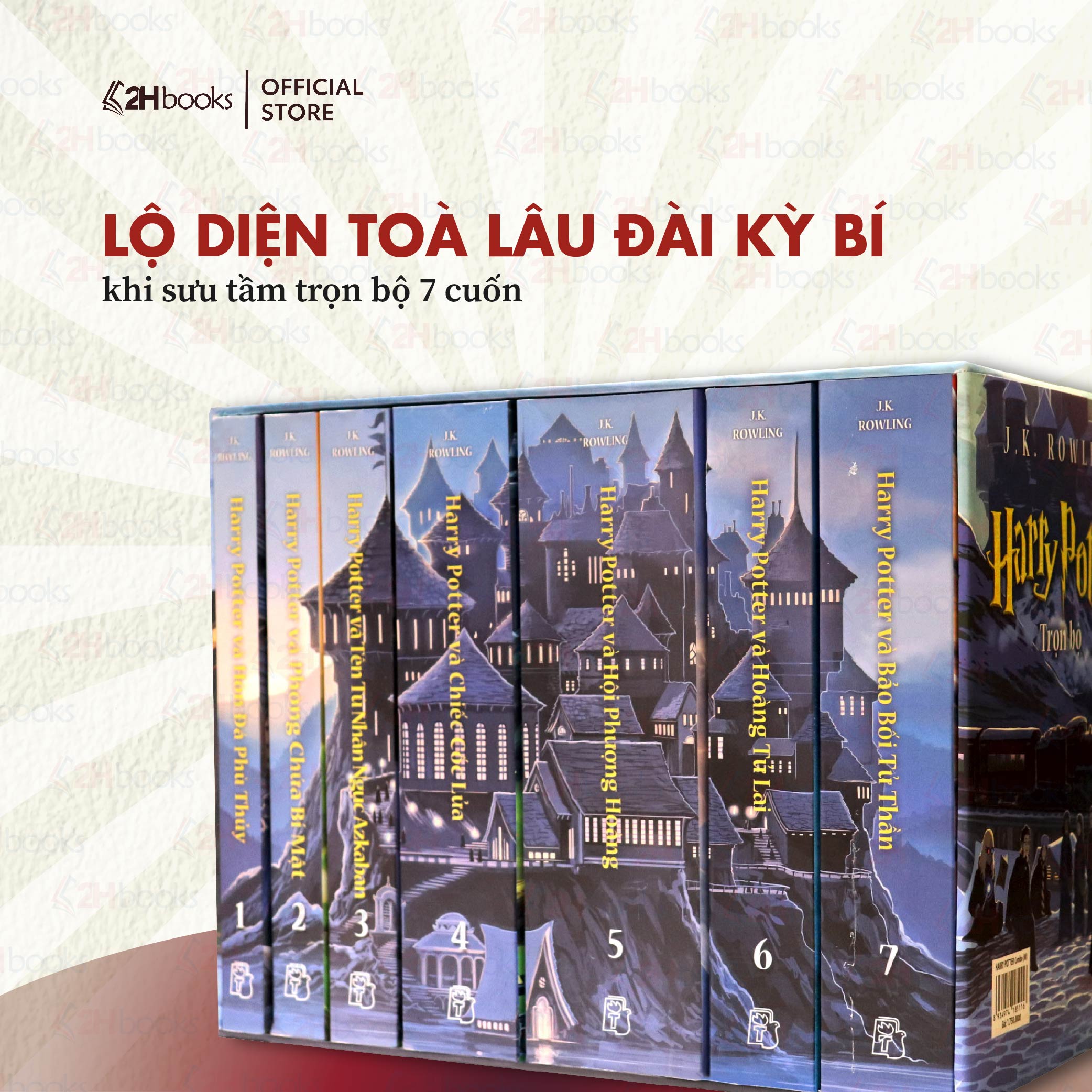 Sách- Harry Potter Tập 7- Harry Potter và Bảo Bối Tử Thần (Tái Bản 2022)- 2HBooks