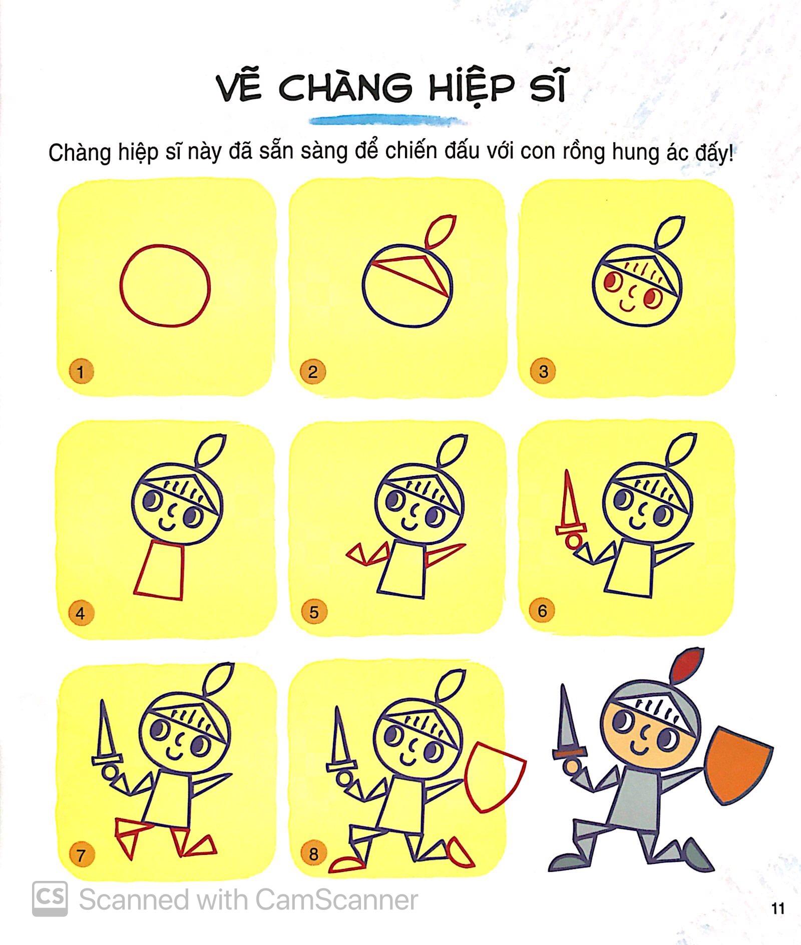Tập Vẽ Cùng Các Hình Khối Đơn Giản