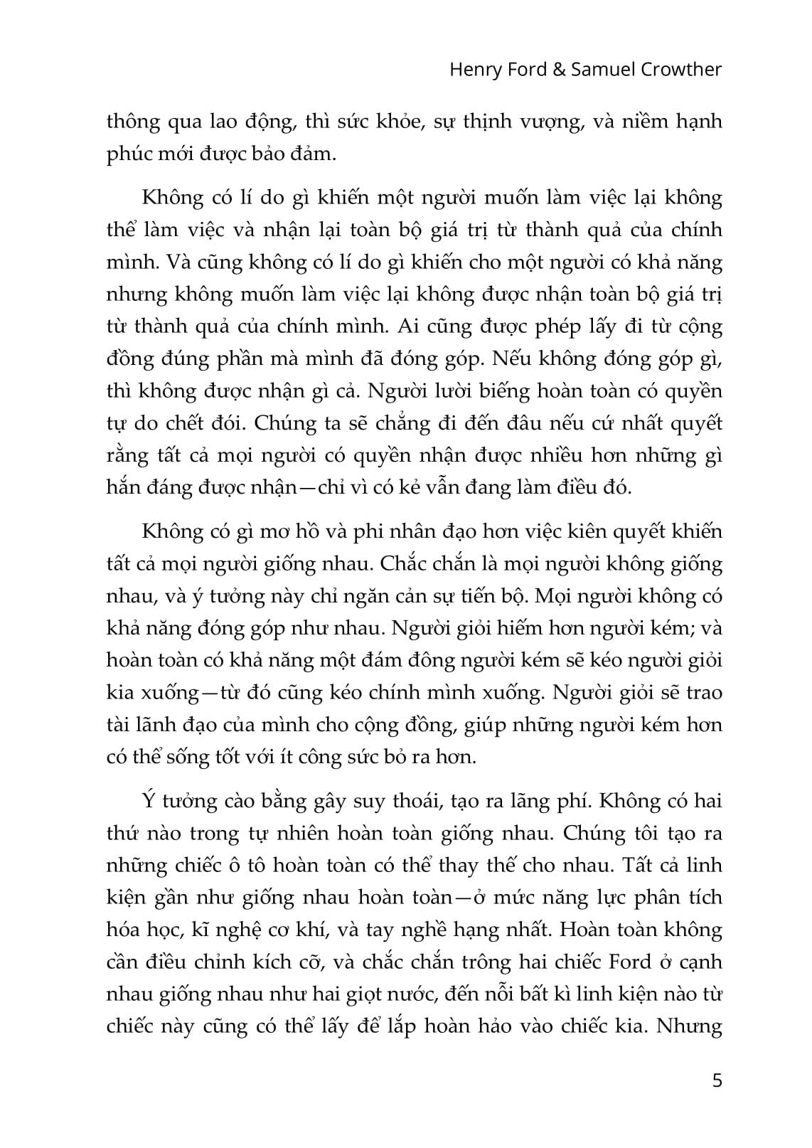 Henry Ford - Tôi Và Ford Motor: Cách Tỉ Phú Henry Ford Điều Hành Ford Motor Từ Thuở Sơ Khai Đến Tầm Thế Giới (Tái Bản 2023)