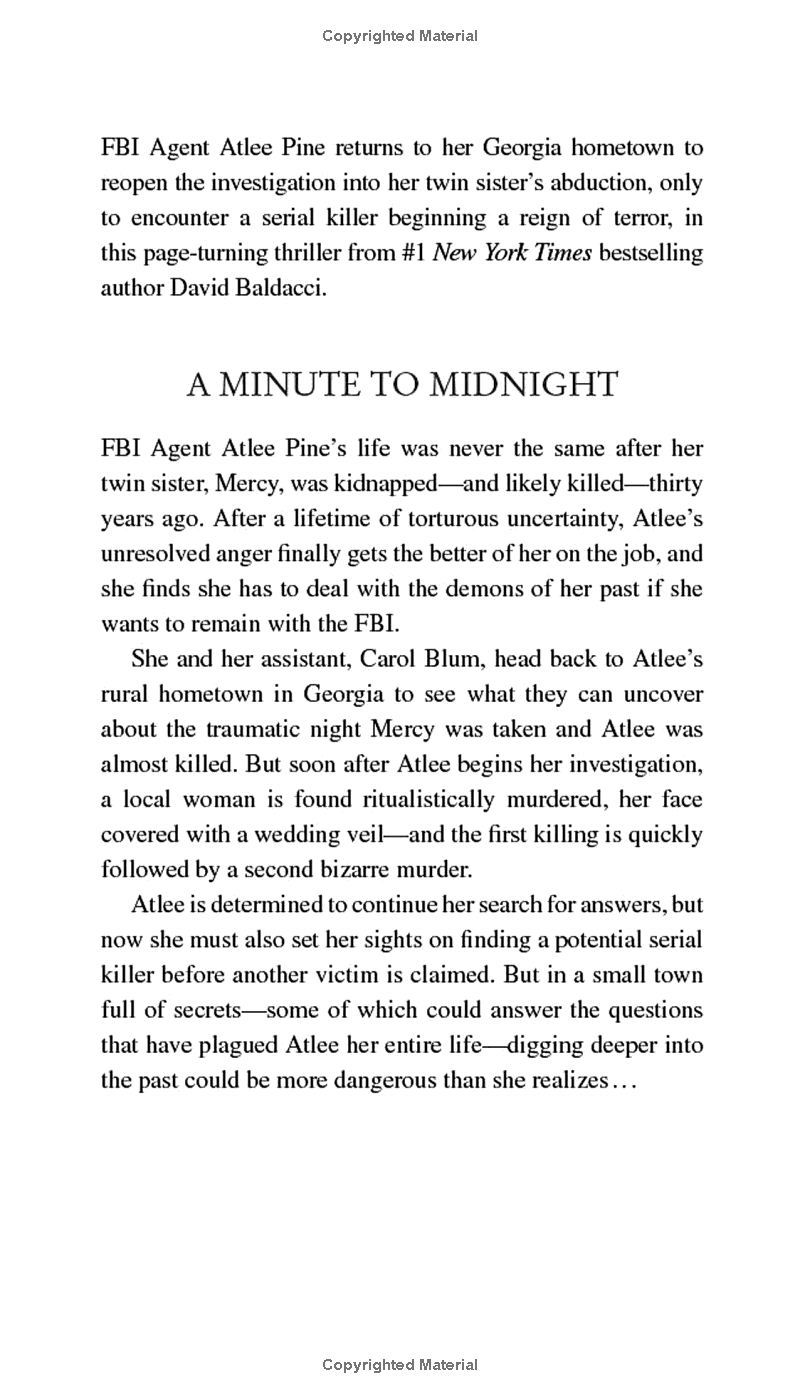 A Minute To Midnight (An Atlee Pine Thriller, 2)