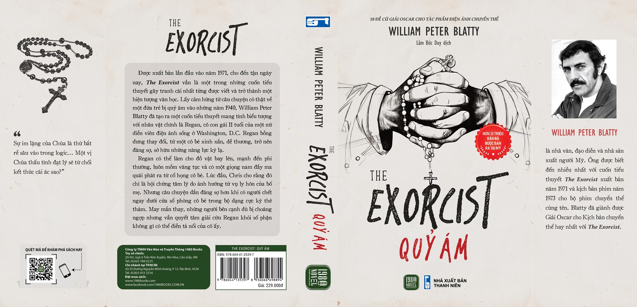 Sách - THE EXORCIST QUỶ ÁM - William Peter Blatty