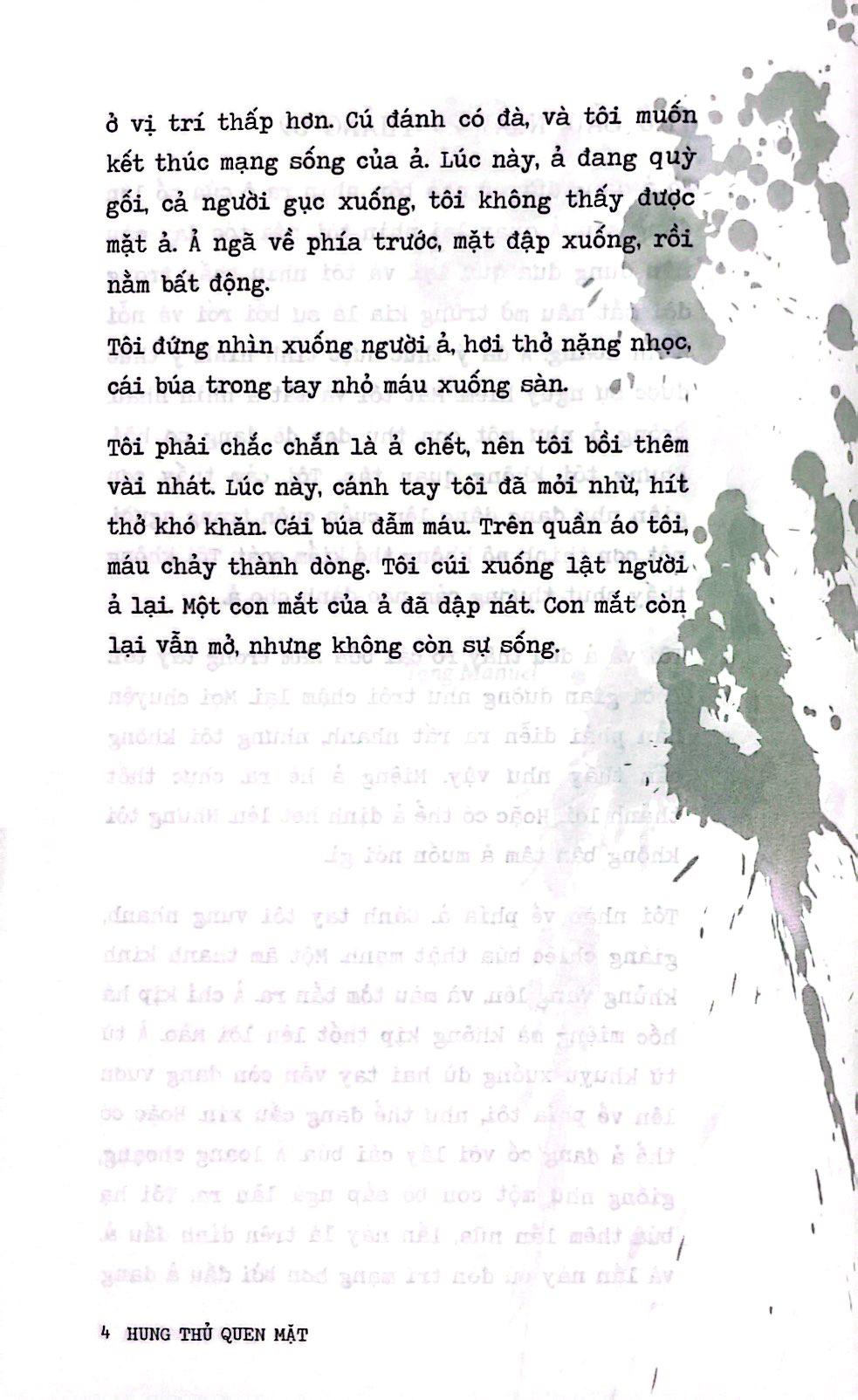 Hung Thủ Quen Mặt - Tặng Kèm Bookmark