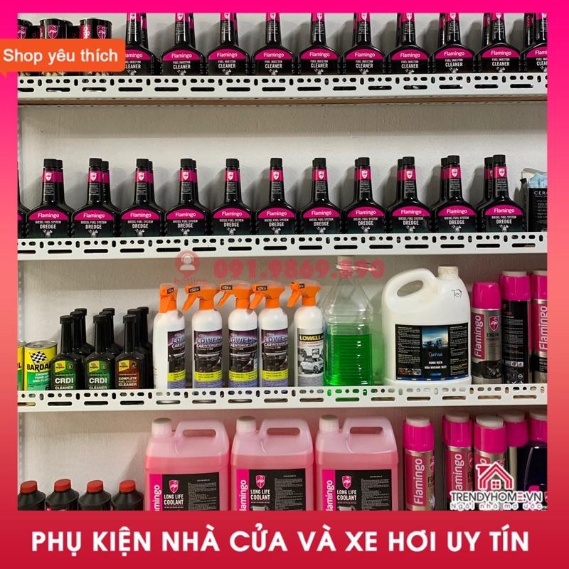 Sơn xịt phủ gầm xe hơi ô tô chống rỉ mọt bảo vệ gầm xe, flamingo rubberized undercoat F021 hàng chính hãng Trendycar