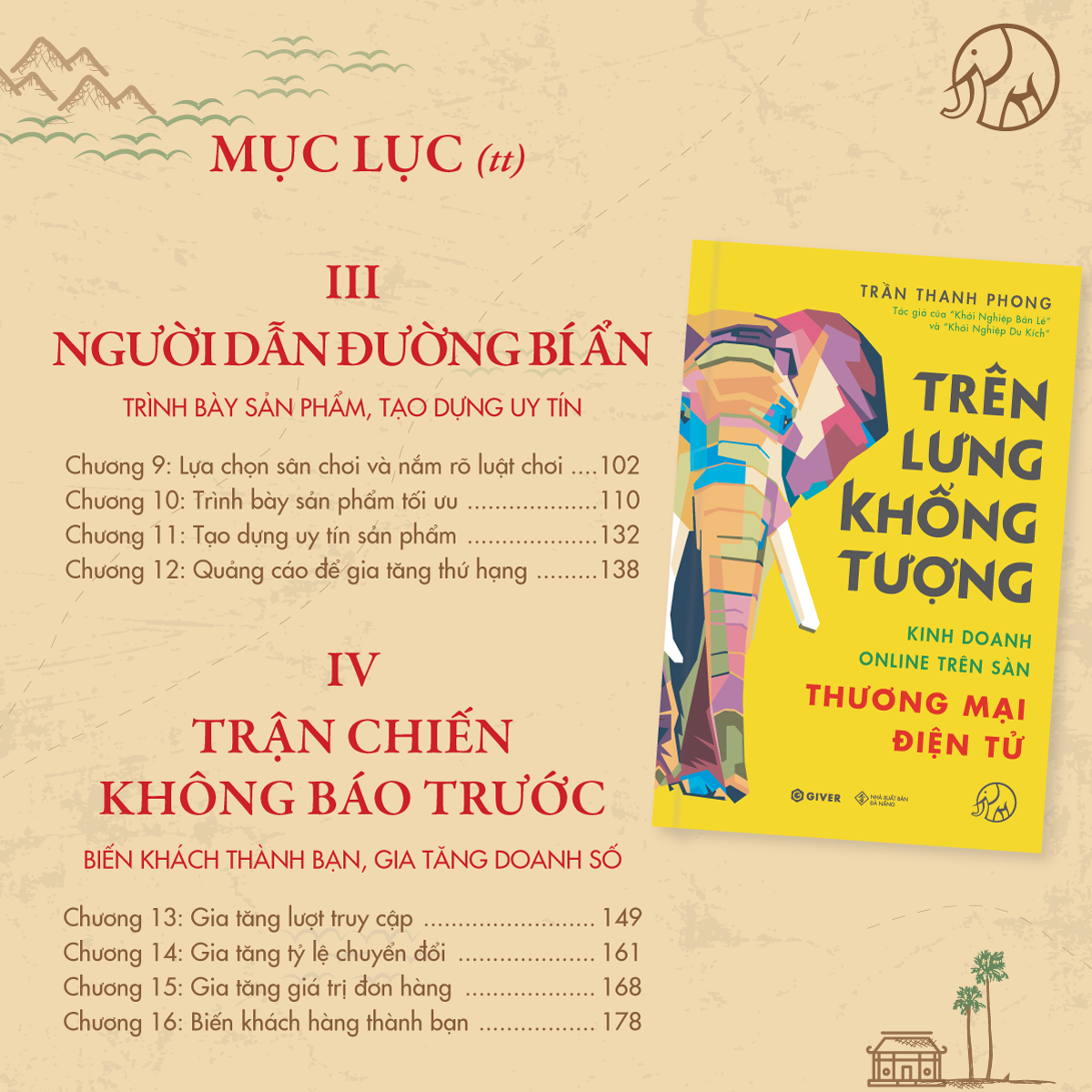 Trên Lưng Khổng Tượng - Kinh Doanh Online Trên Sàn Thương Mại Điện Tử - Khởi Nghiệp Với Bán Hàng Qua Mạng và Nhãn Hàng Riêng