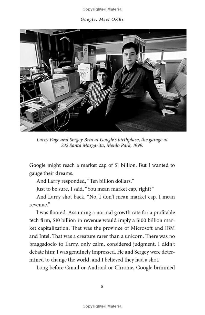 Measure What Matters: How Google, Bono, And The Gates Foundation Rock The World With OKRs