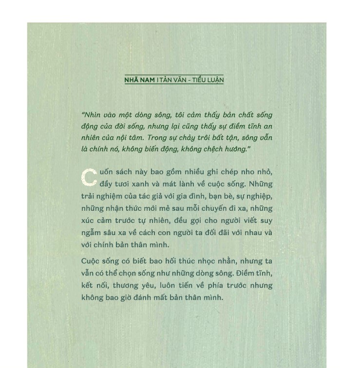 Sách - Sống như một dòng sông (Nguyễn Thị Ngọc Minh) (Nhã Nam Official)