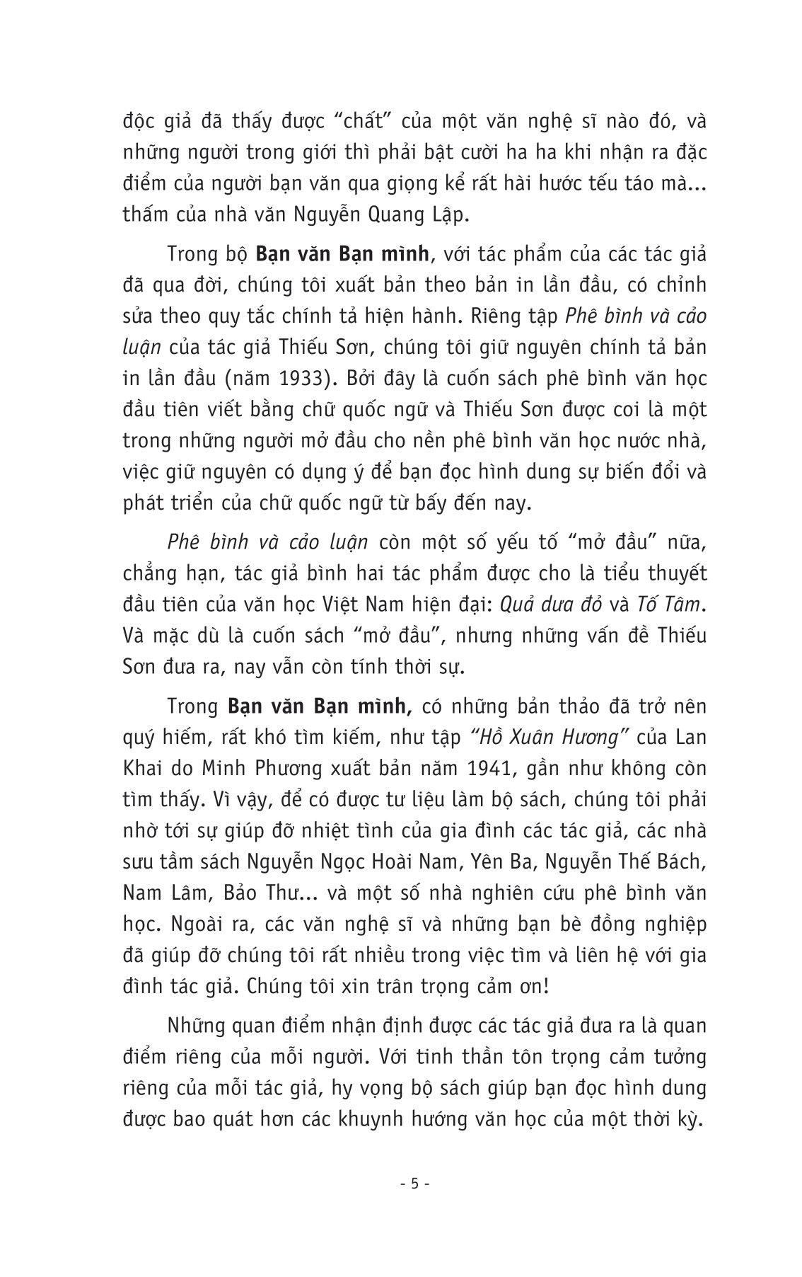 Bạn Văn Bạn Mình: Mười Chín Chân Dung Nhà Văn Cùng Thời