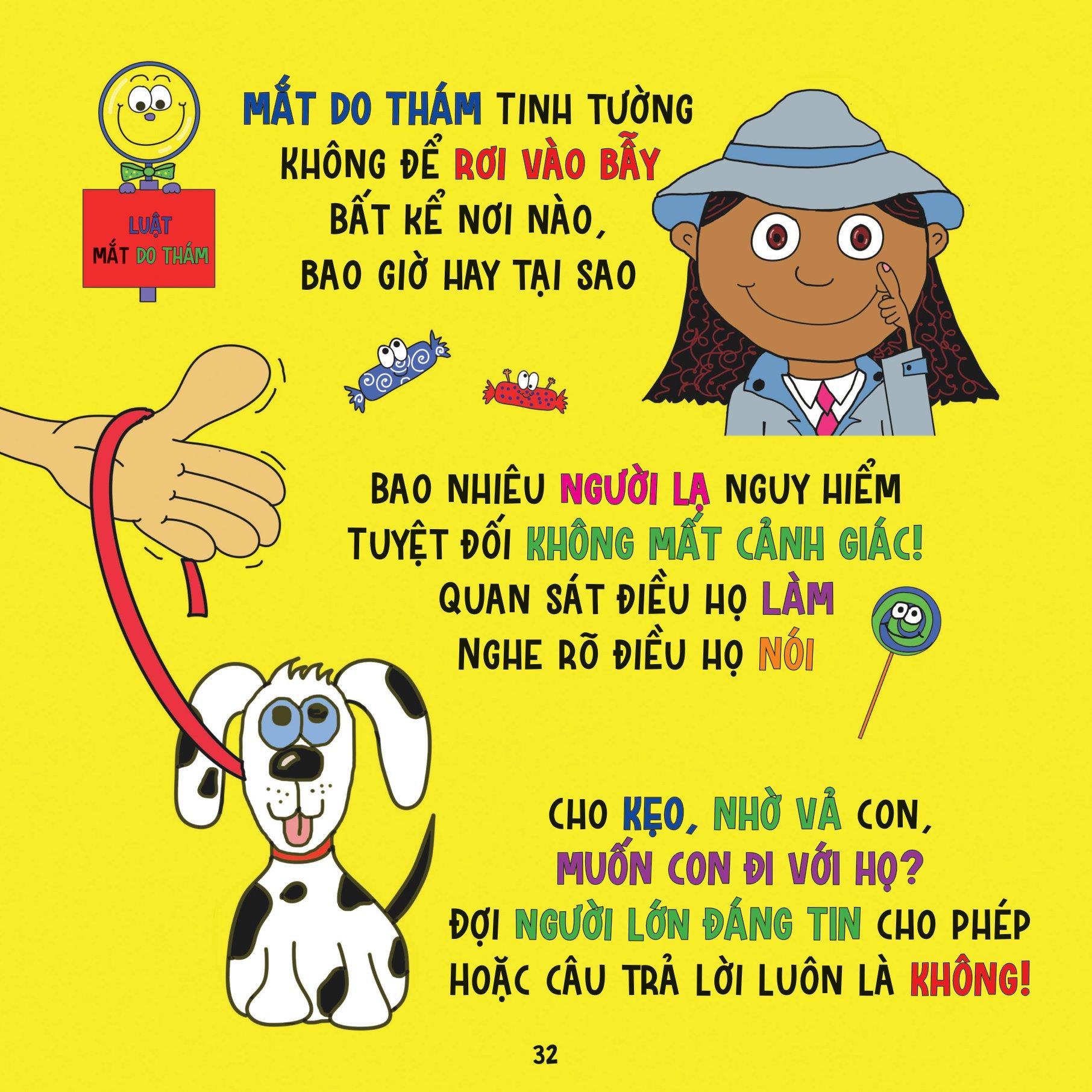 An Toàn Cho Con: Luật Mắt Do Thám - Giúp Con Ý Thức Về Người Lạ Nguy Hiểm