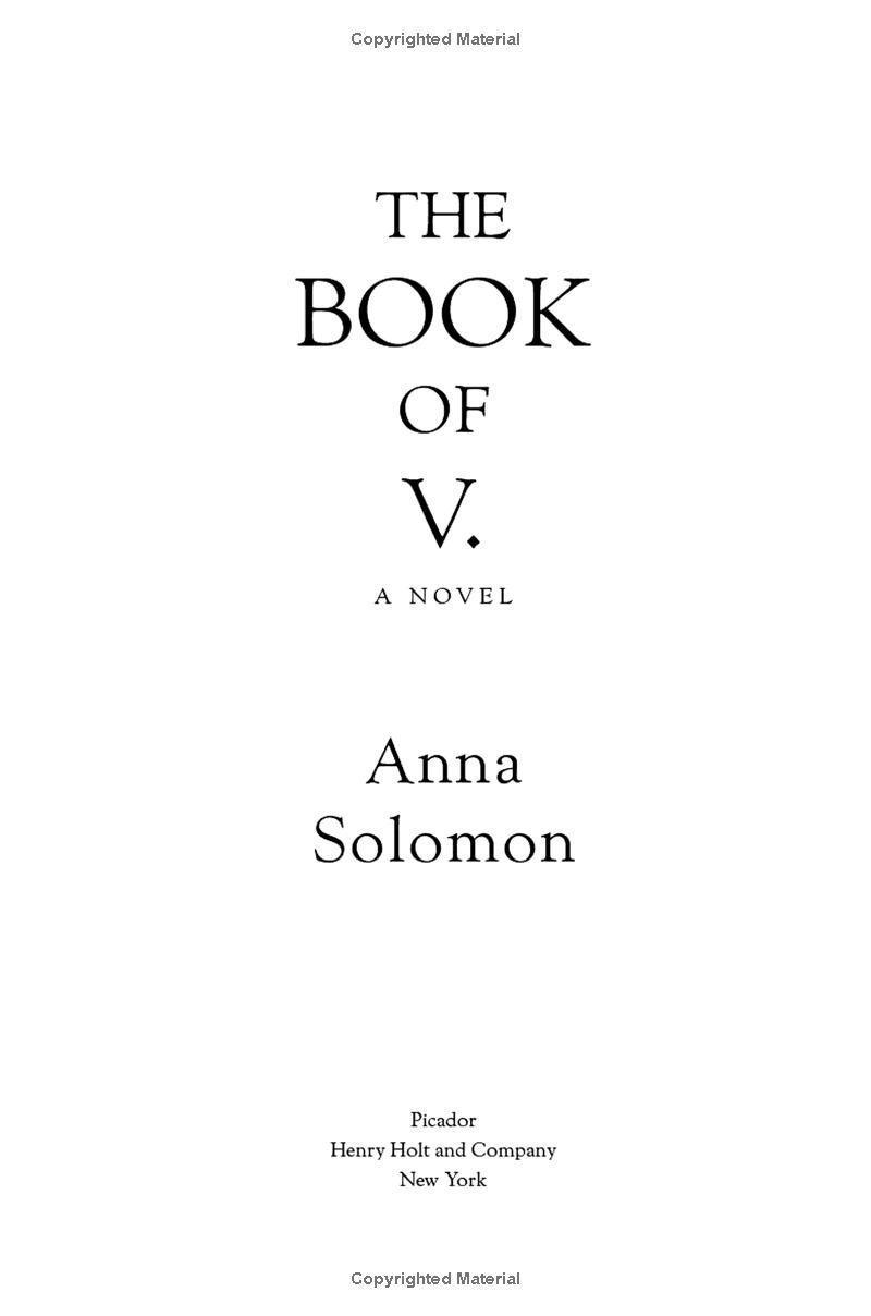 The Book Of V.