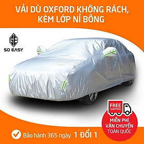Bạt phủ xe chuyên dành cho dòng xe bán tải Ford Ranger,Hilux,KiaSedona,Hilander,xé không rách,lớp bông chống trầyBPX-MPV