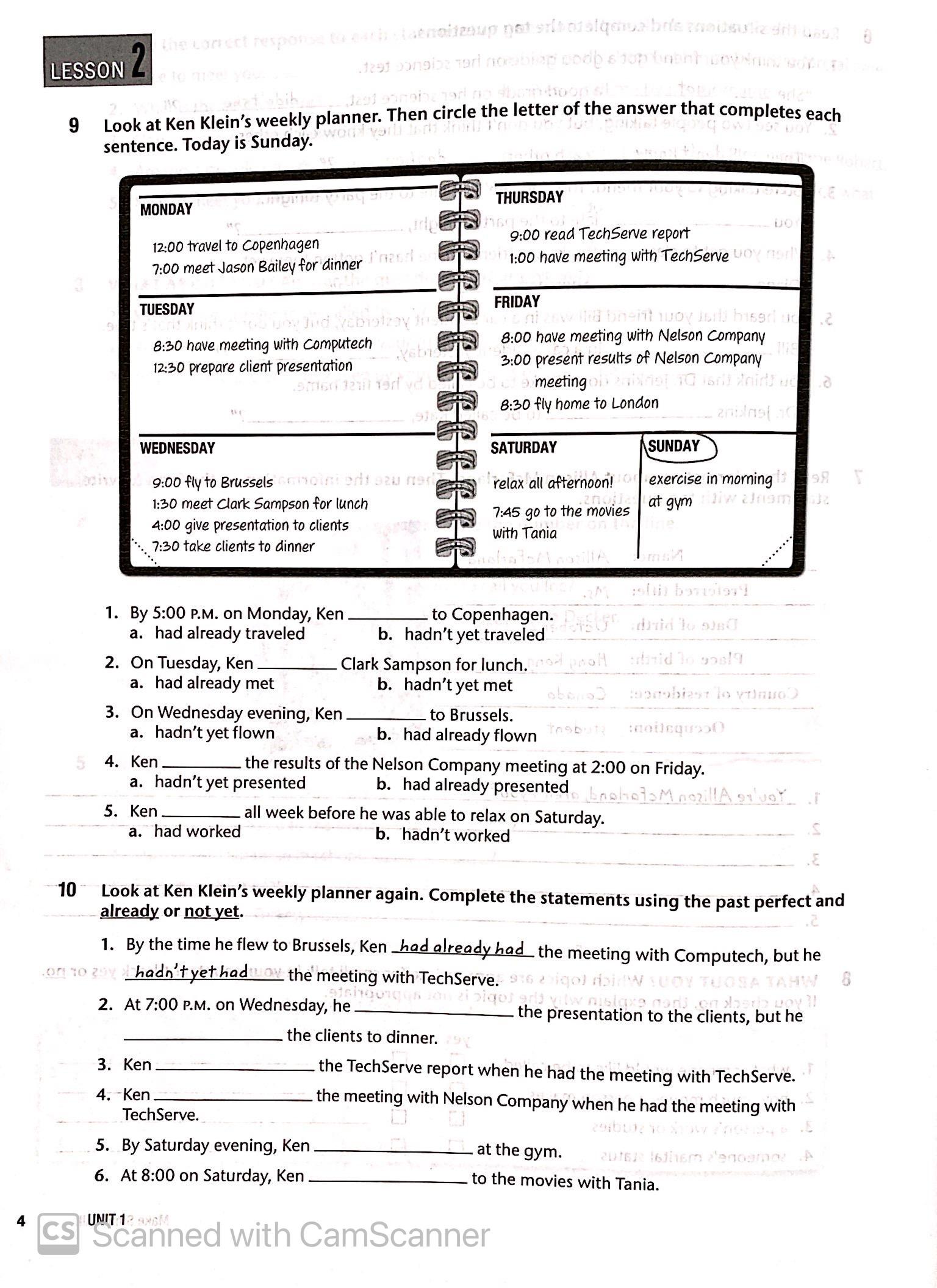 Top Notch 3 Workbook