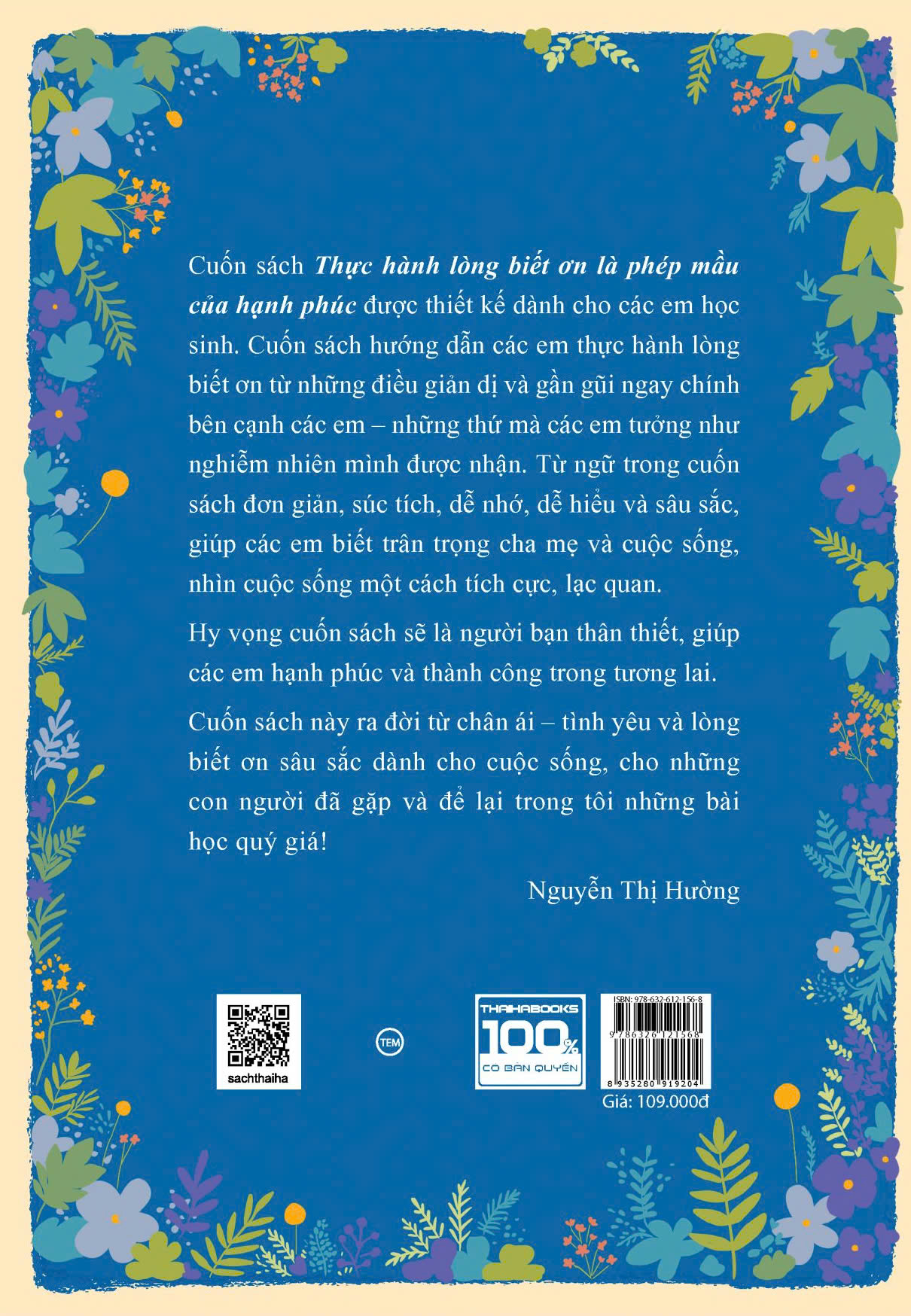 Sách - Thực hành lòng biết ơn là phép mầu của hạnh phúc