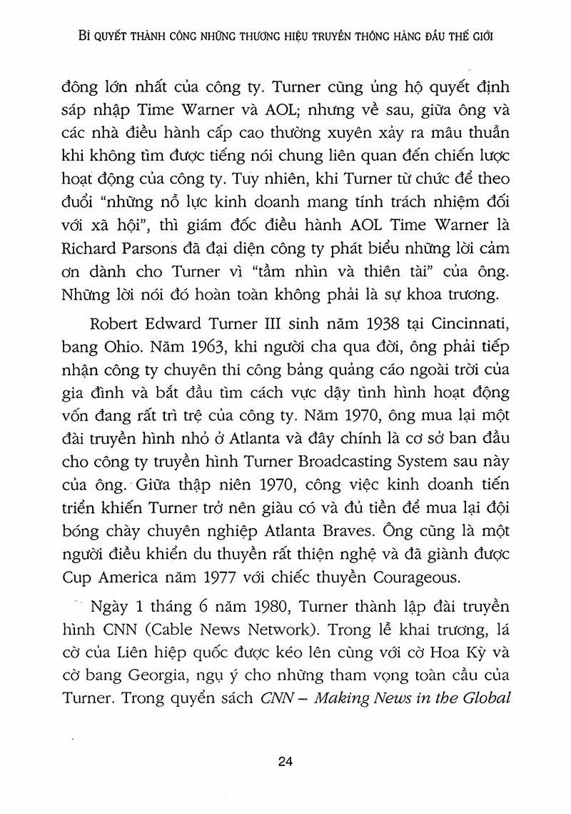 Bí Quyết Thành Công Những Thương Hiệu Truyền Thông Hàng Đầu Thế Giới