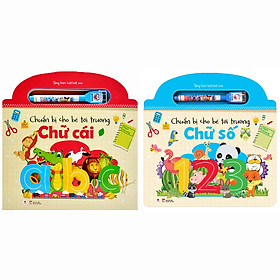 CHUẨN BỊ CHO BÉ TỚI TRƯỜNG - CHỮ CÁI (TẶNG KÈM BÚT VIẾT/XÓA)