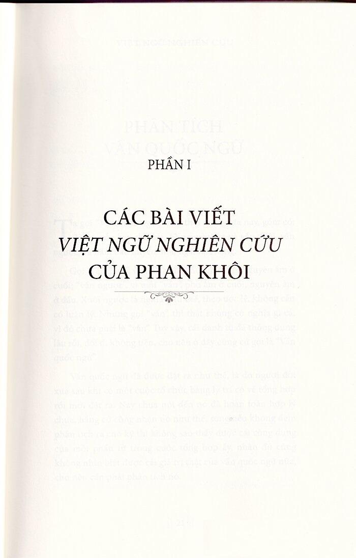 Việt Ngữ Nghiên Cứu