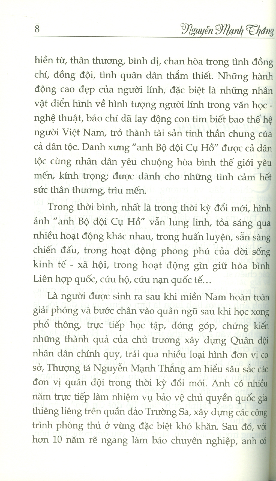 Chân Dung Lính Thời Bình