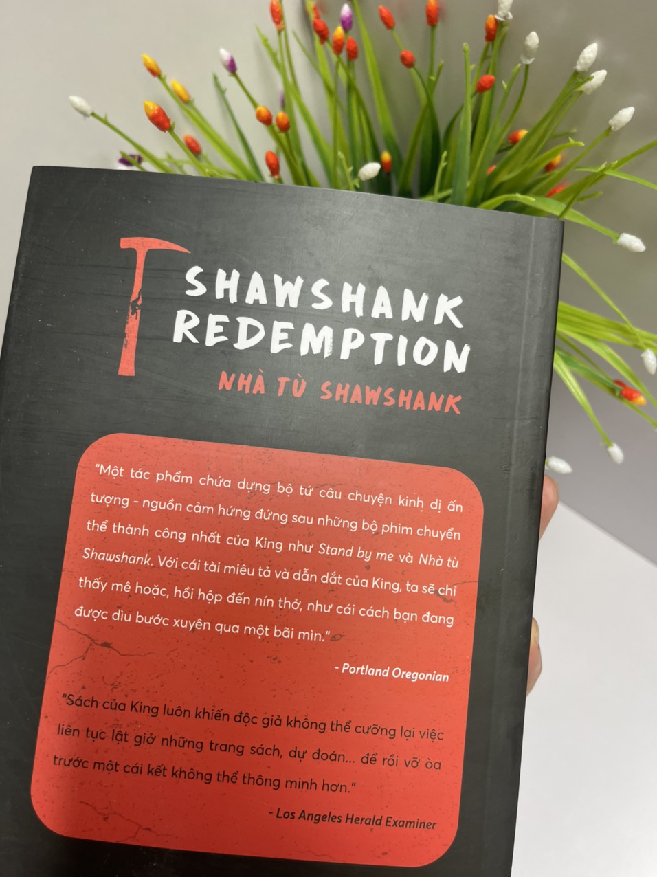 (The 1# New York Times Best Seller) THE SHAWSHANK REDEMPTION - NHÀ TÙ SHAWSHANK - Stephen King – Đỗ Phan Thu Hà dịch – 1980 Books – NXB Thanh Niên
