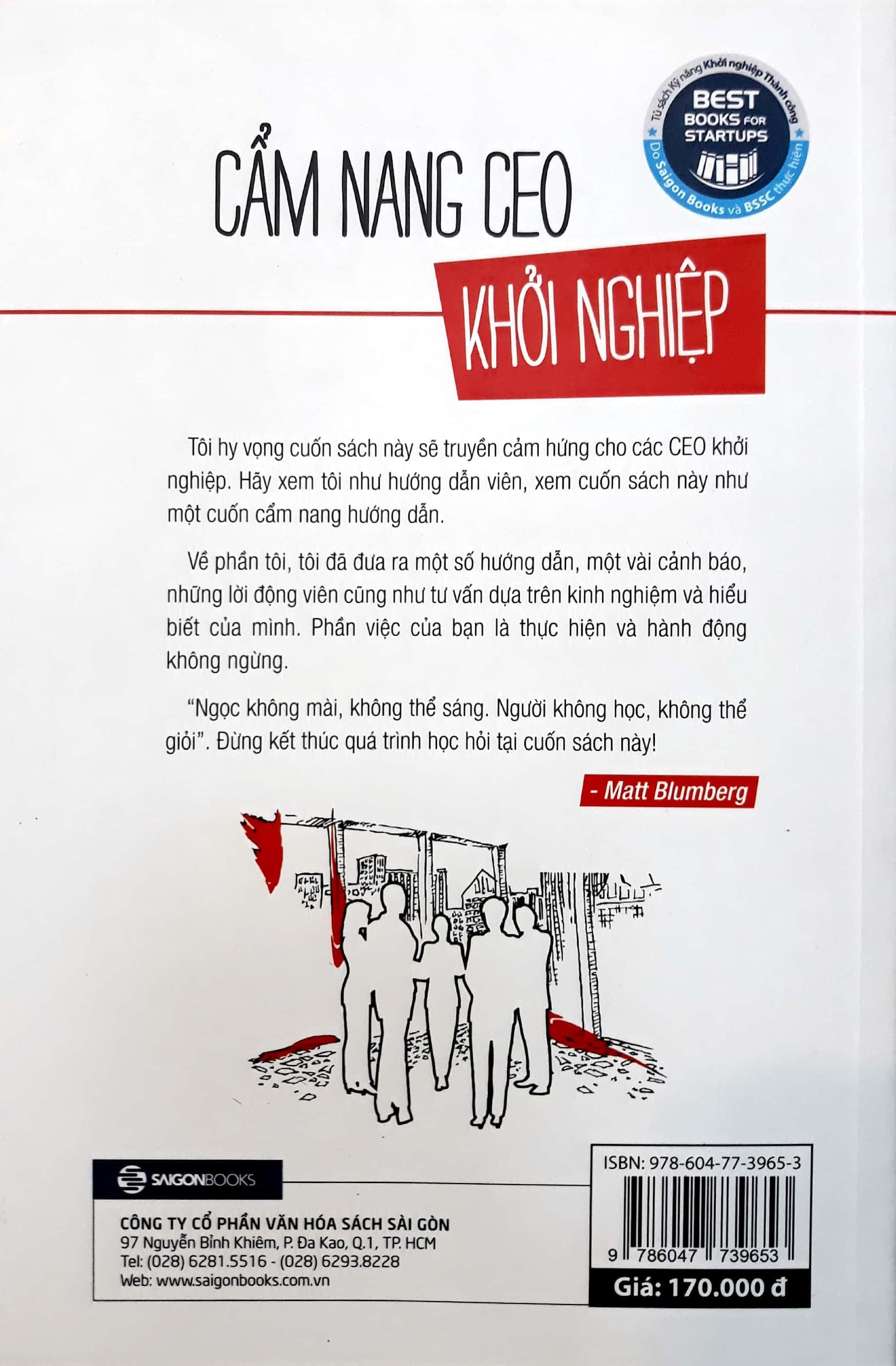 Cẩm Nang CEO Khởi Nghiệp