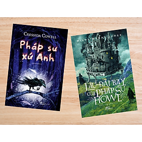 Combo 2 cuốn phiêu lưu huyền bí: Pháp Sư Xứ Anh + Lâu Đài Bay Của Pháp Sư Howl (Sách Nhã Nam)