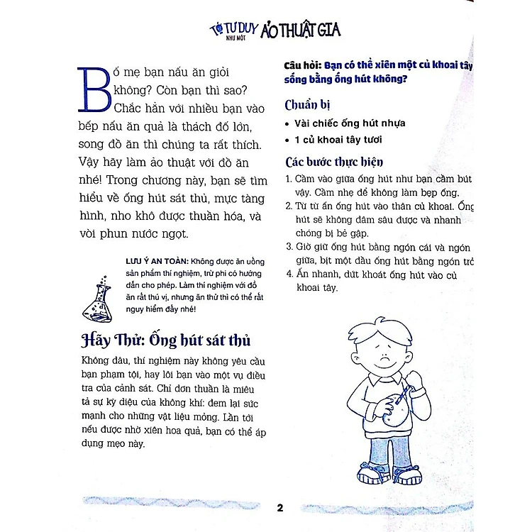Tớ Tư Duy Như Một Ảo Thuật Gia - Tất Tần Tật Về Thí Nghiệm Thần Kỳ