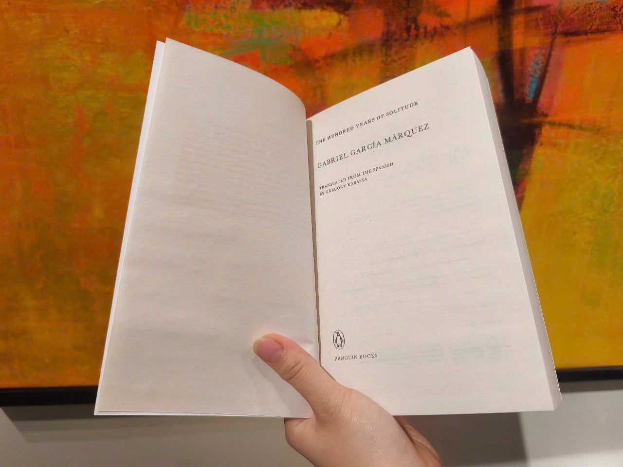Sách - One Hundred Years Of Solitude by Gabriel García Márquez - Classics/ Fiction in English