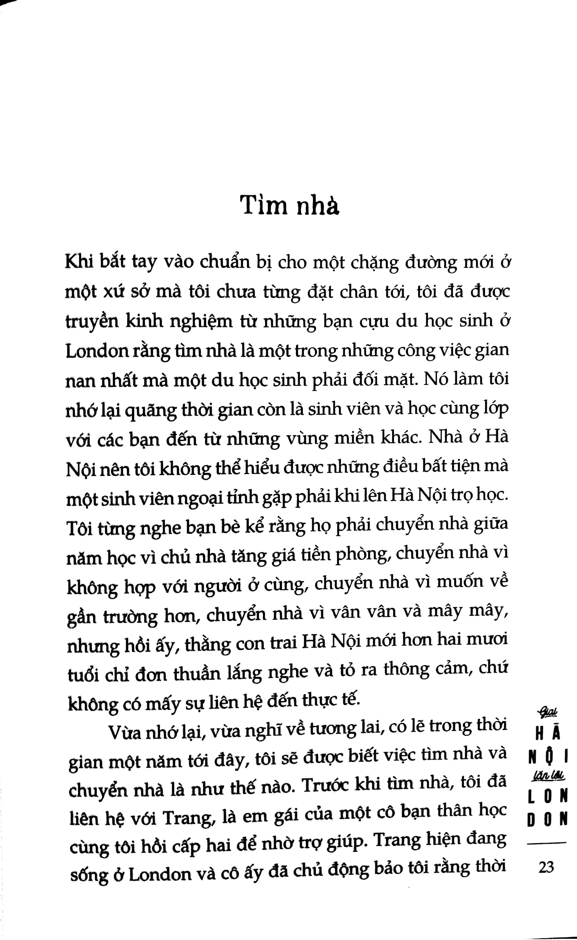 Giai Hà Nội Lặn Lội London