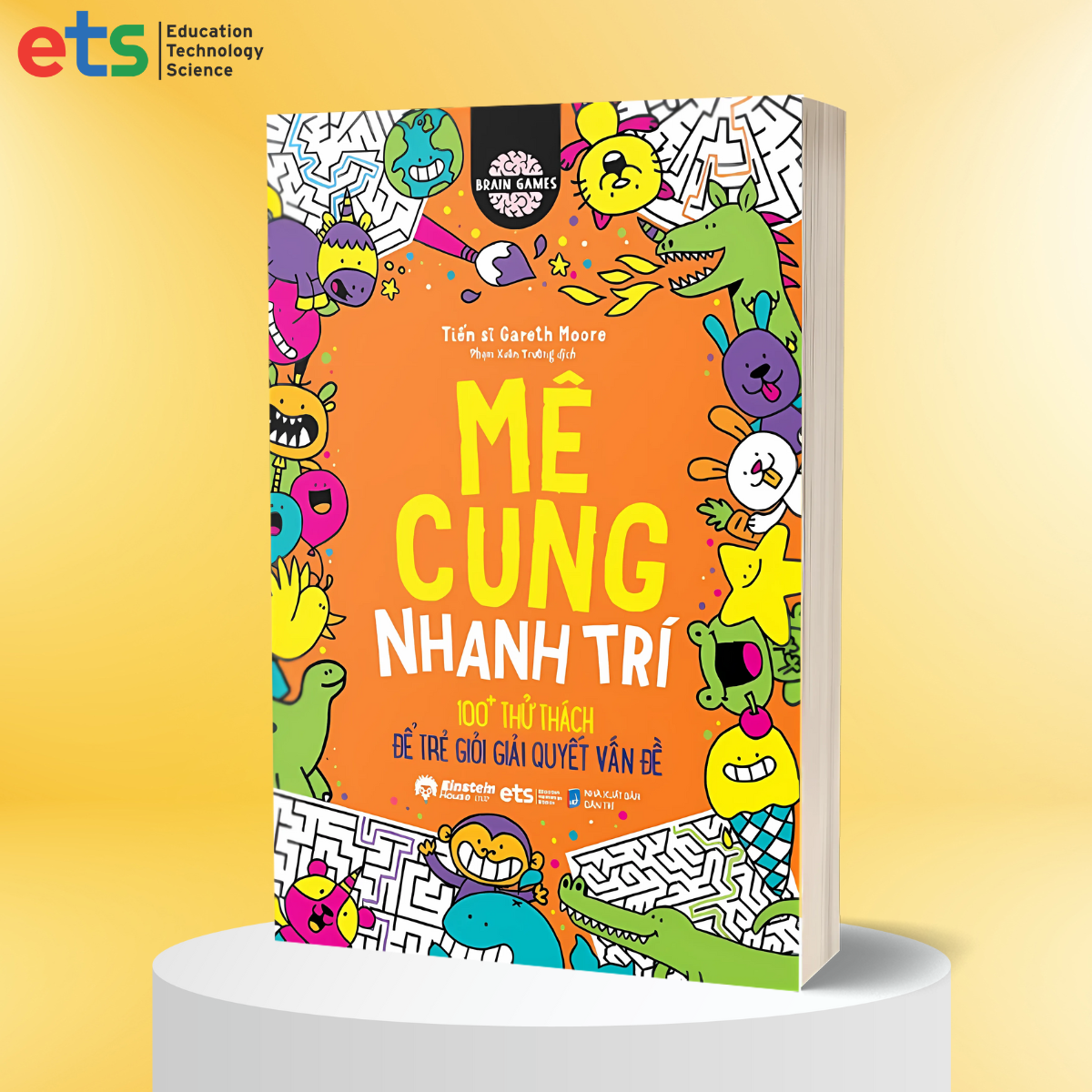 Trọn Bộ Sách Brain Games: Luyện Trí Nhớ + Thử Thách Logic + Mê Cung Nhanh Trí + Thể Dục Trí Não + Nhẩm Nhanh Tính Giỏi + Thử Thách Stem