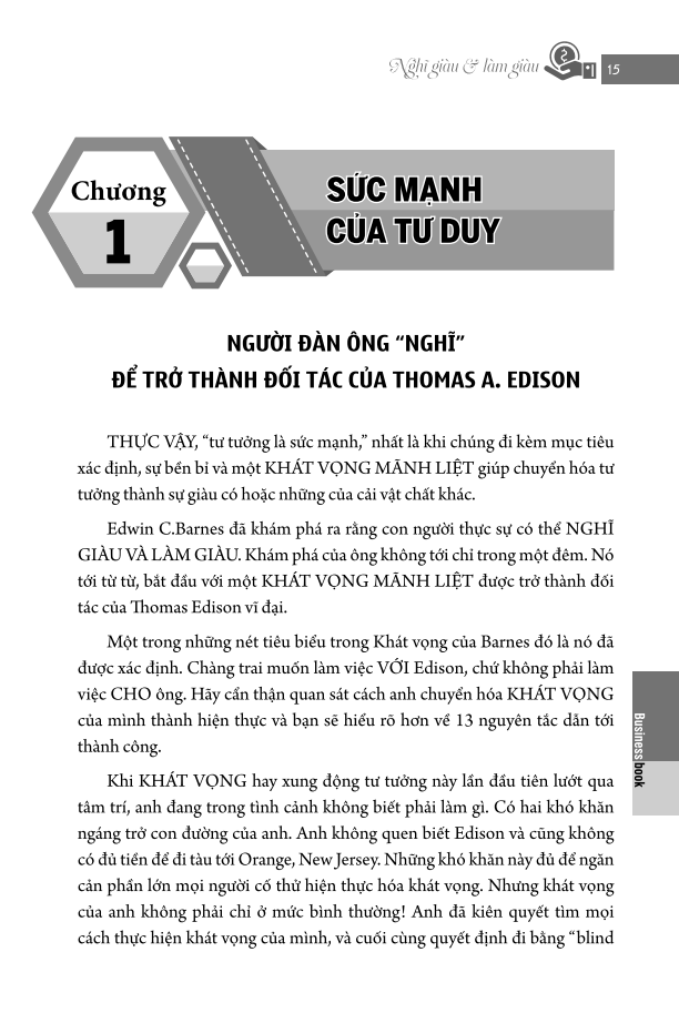 Sức Mạnh Làm Giàu Kỳ Diệu - Nghĩ Giàu & Làm Giàu - Những Nấc Thang Kỳ Diệu Chạm Đến Thành Công Chìa Khóa Thành Công (Napoleon Hill)