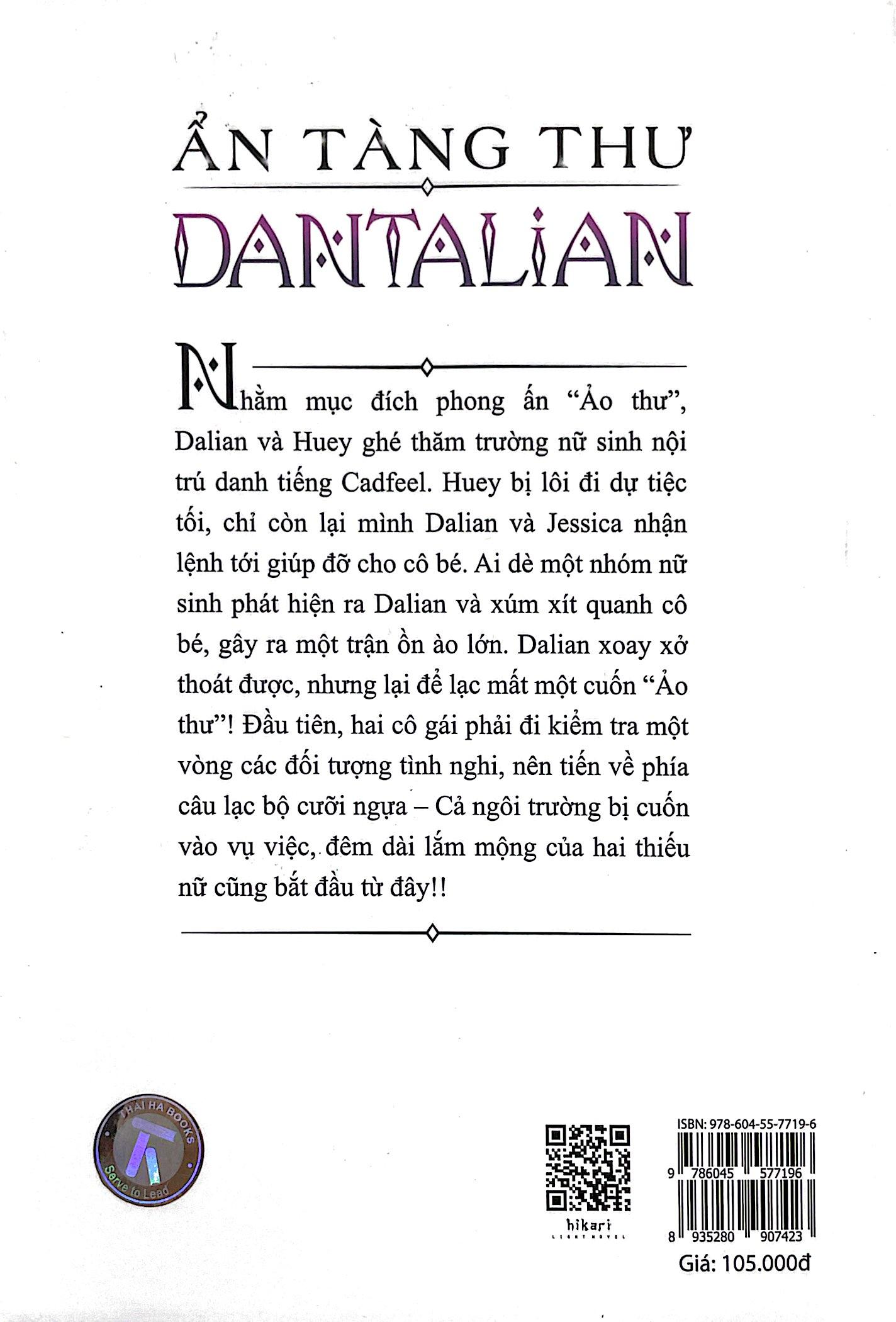 Ẩn Tàng Thư Dantalian 7 (Tặng Bookmark)