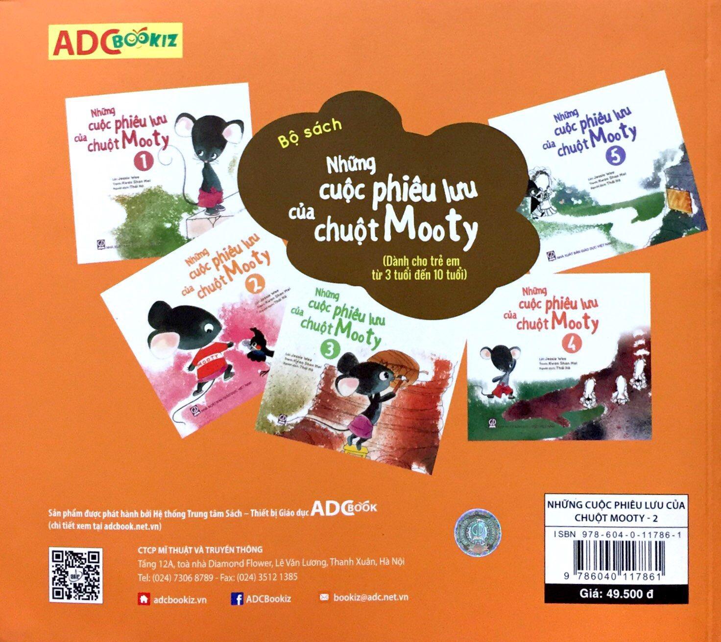 Những cuộc phiêu lưu của chuột Mooty - tập 2 (dành cho trẻ 3-10 tuổi)