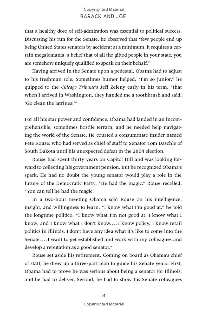 Barack And Joe: The Making Of An Extraordinary Partnership