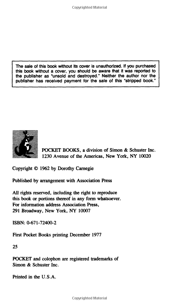 The Quick and Easy Way to Effective Speaking Mass Market Paperback