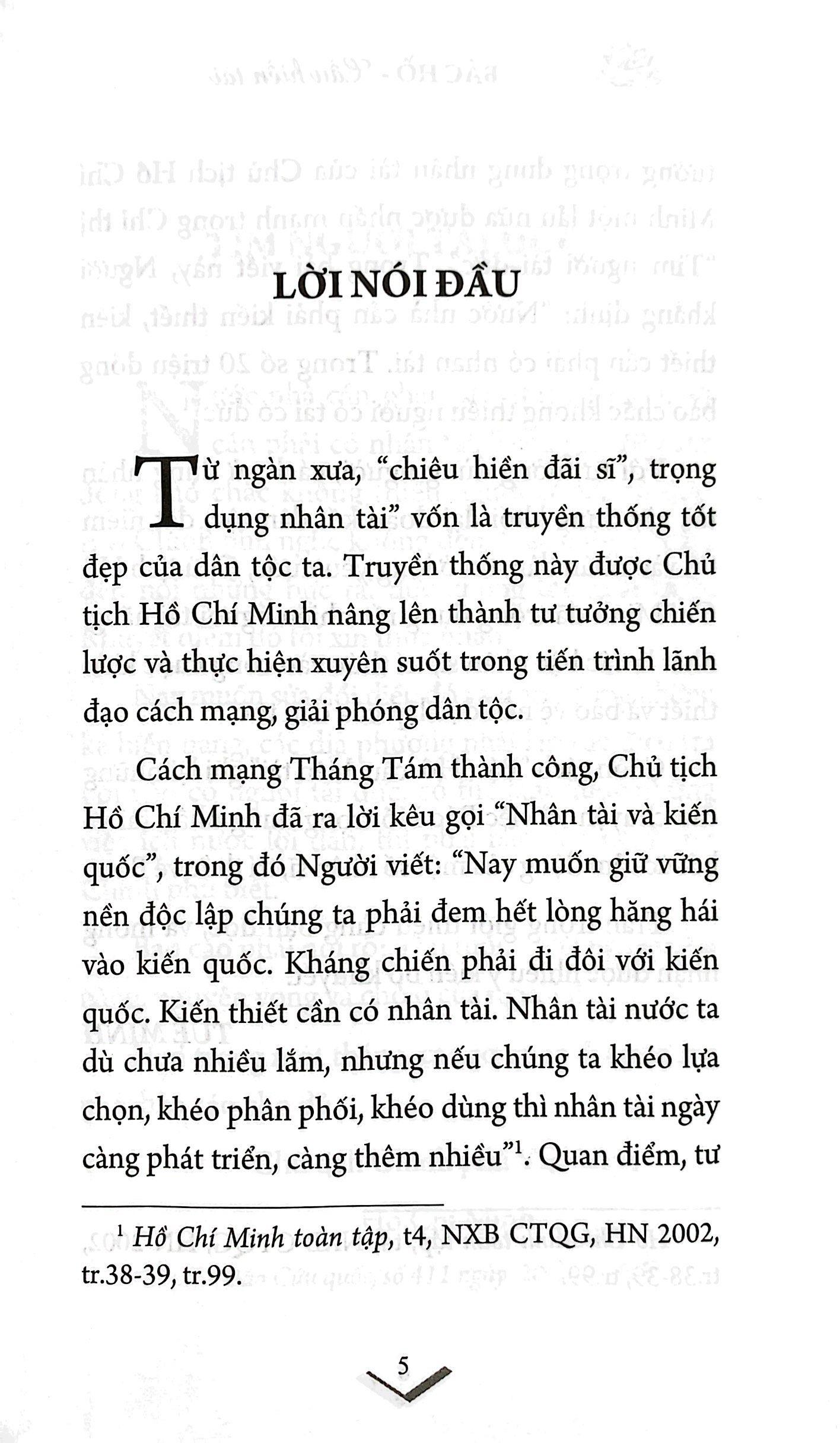 Sách - Bác Hồ Cầu Hiền Tài (Tái Bản 2025)