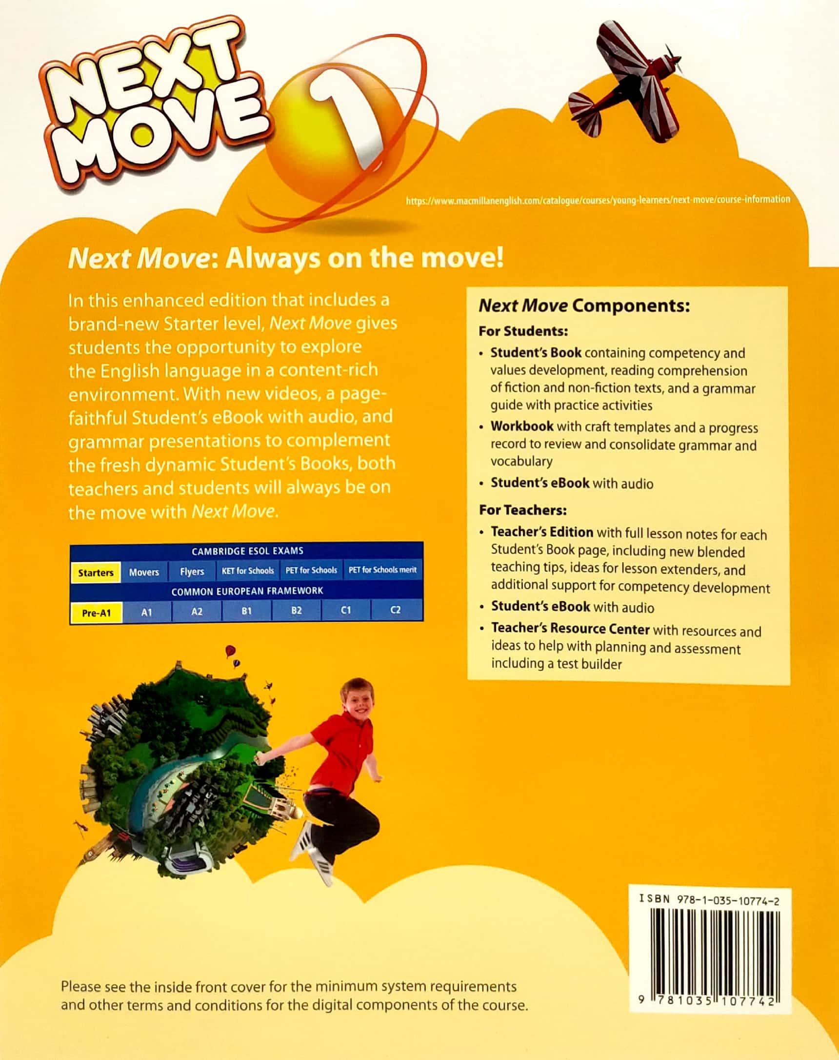 Next Move Level 1 Student Book + eBook Pack