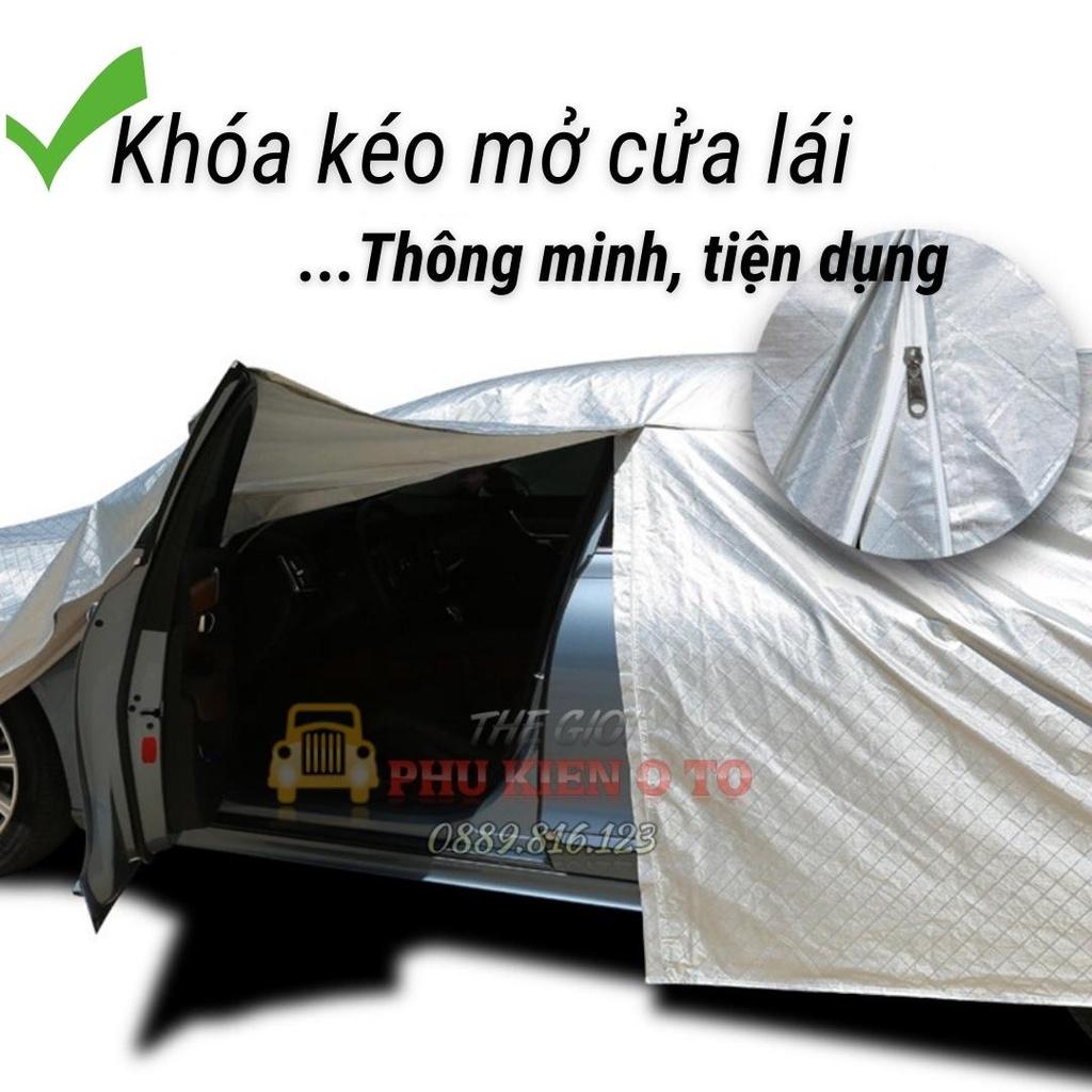 Bạt Phủ Xe Ô Tô Mazda 2, Mazda 3, Mazda 6, CX5, CX8, CX9, BT50, có phản quang, chống nóng, chống nước, có khóa kéo