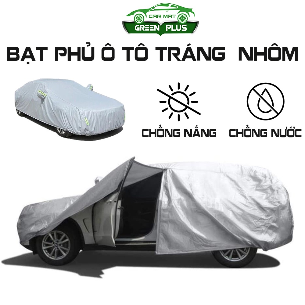 Bạt Phủ Ô Tô Tráng Nhôm Phủ Nano Chống Nắng, Bạt Trùm Xe Hơi Cách Nhiệt Cao Cấp - Hàng Chính Hãng