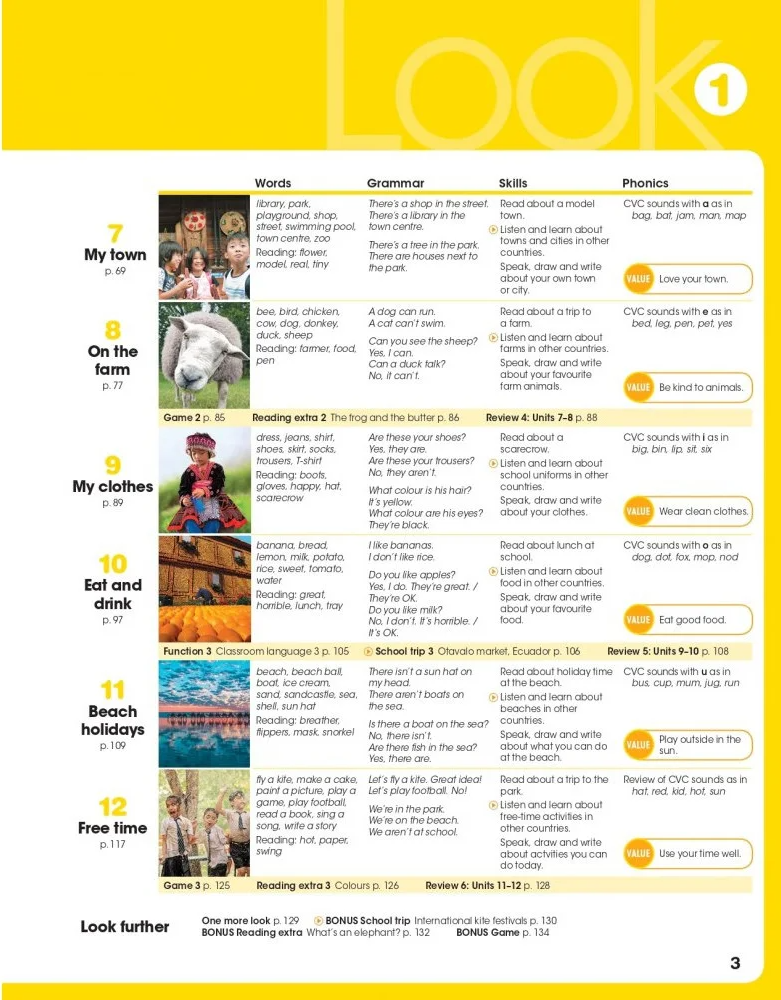 Look 1 Student Book (British English)