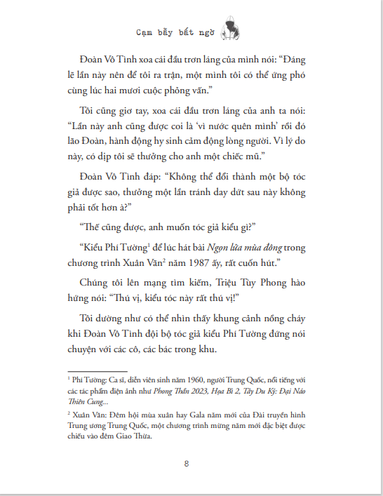 Sách - Cạm Bẫy Bất Ngờ