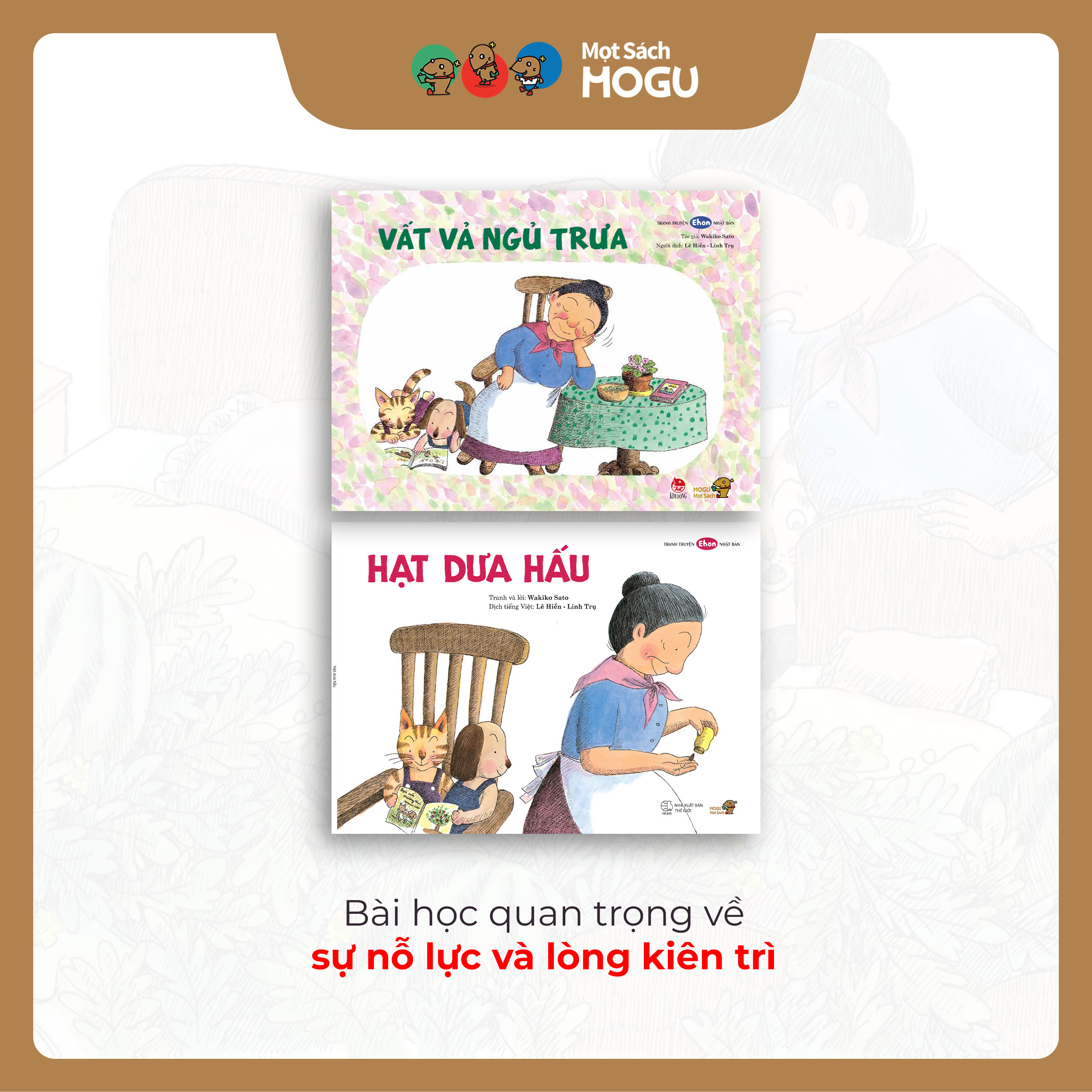 Truyện Ehon bé 3-4-5 tuổi - Bộ 10 cuốn Tuyển tập Bà Baba