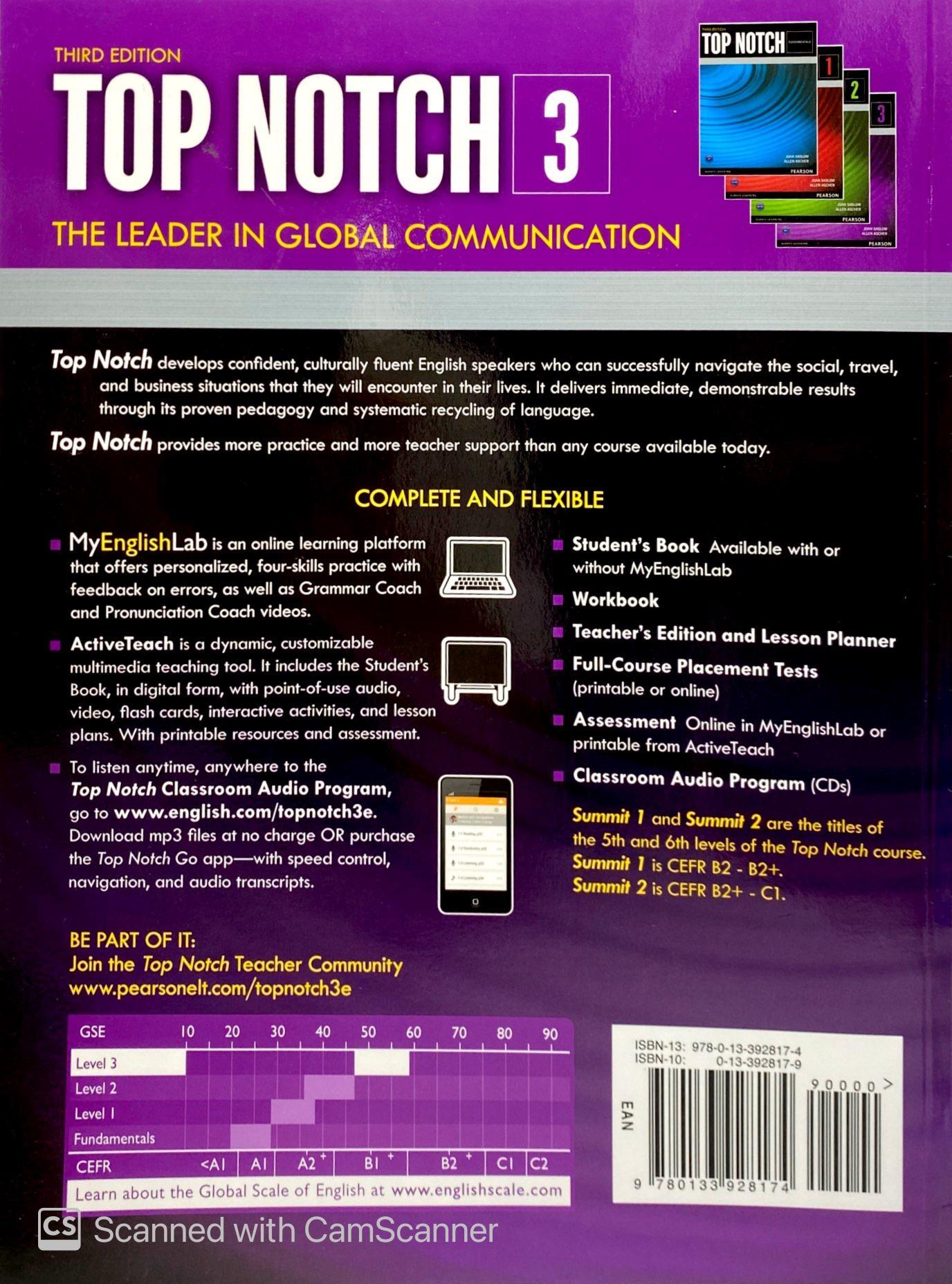 Top Notch 3 Workbook