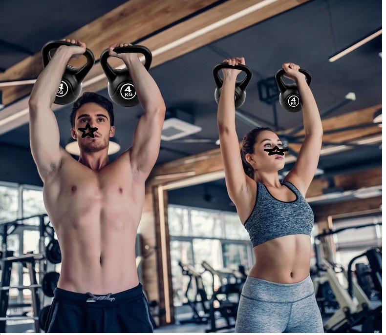 Tạ Ấm 4kg,6kg,8kg,10Kg,12Kg Chất Liệu Bọc Nhựa PE Lõi Bê Tông Tập Chống Ồn Thể Dục Thể Thao Hiệu Quả