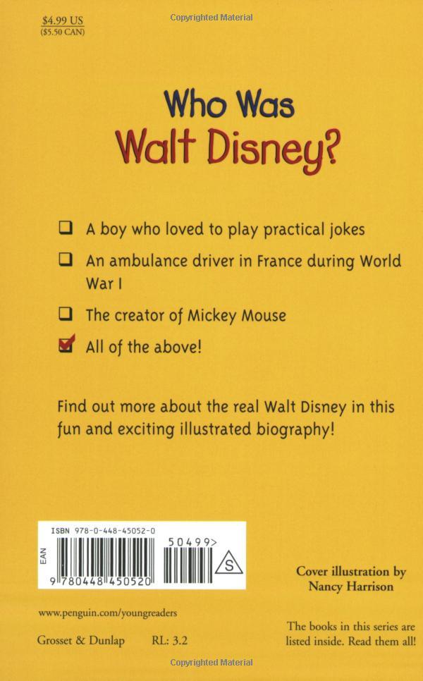 Who Was Walt Disney?