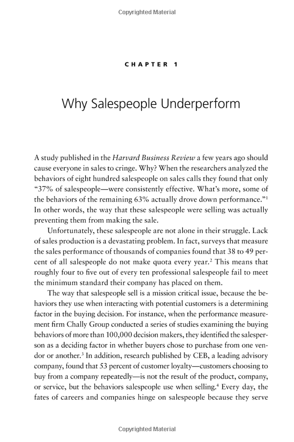 The Science Of Selling